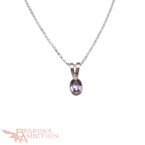Amethyst Floral Pendant image 0