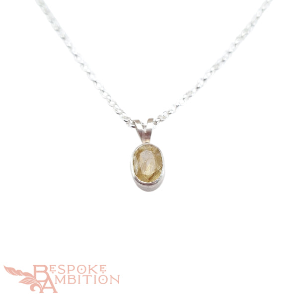Rutilated Quartz Pendant image 0