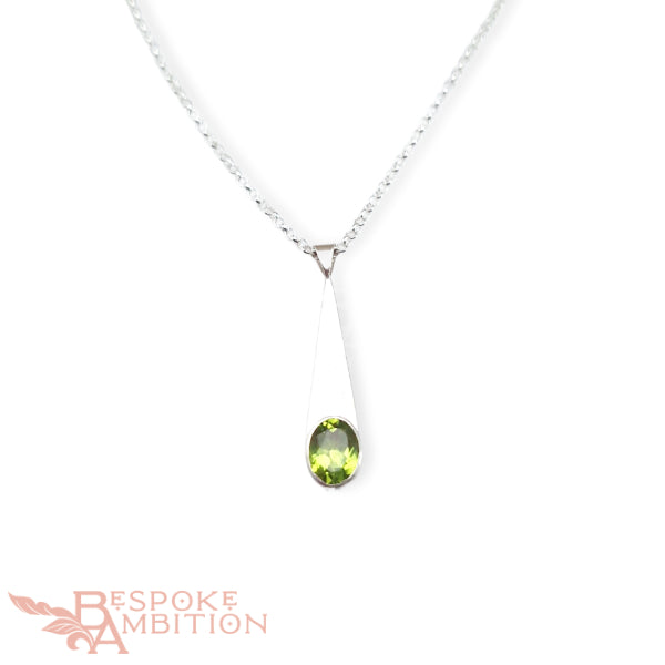 Peridot Drop Pendant image 0