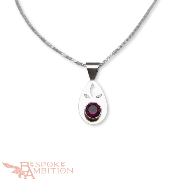 Grape Garnet Pendant