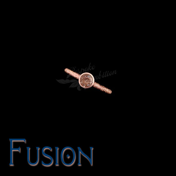 Morganite & 14k Rose Mixer image 0