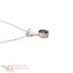 Amethyst Floral Pendant image 1